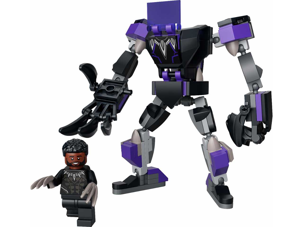 Lego armatura mech black panther.