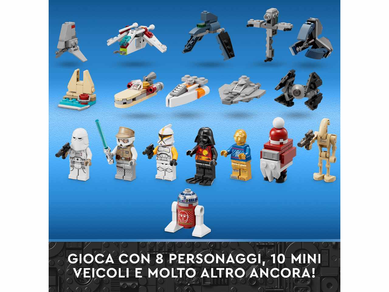 Lego star wars  calendario avvento 75340