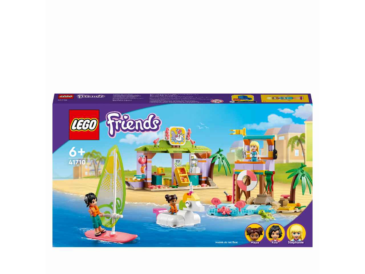 Lego friends div.sulla spiaggia dei surfer 41710
