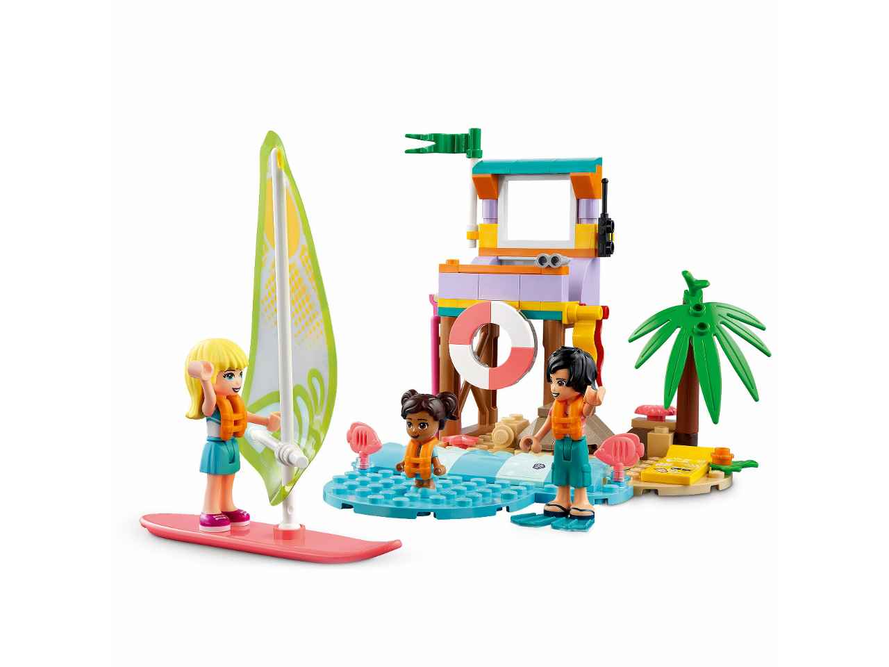 Lego friends div.sulla spiaggia dei surfer 41710