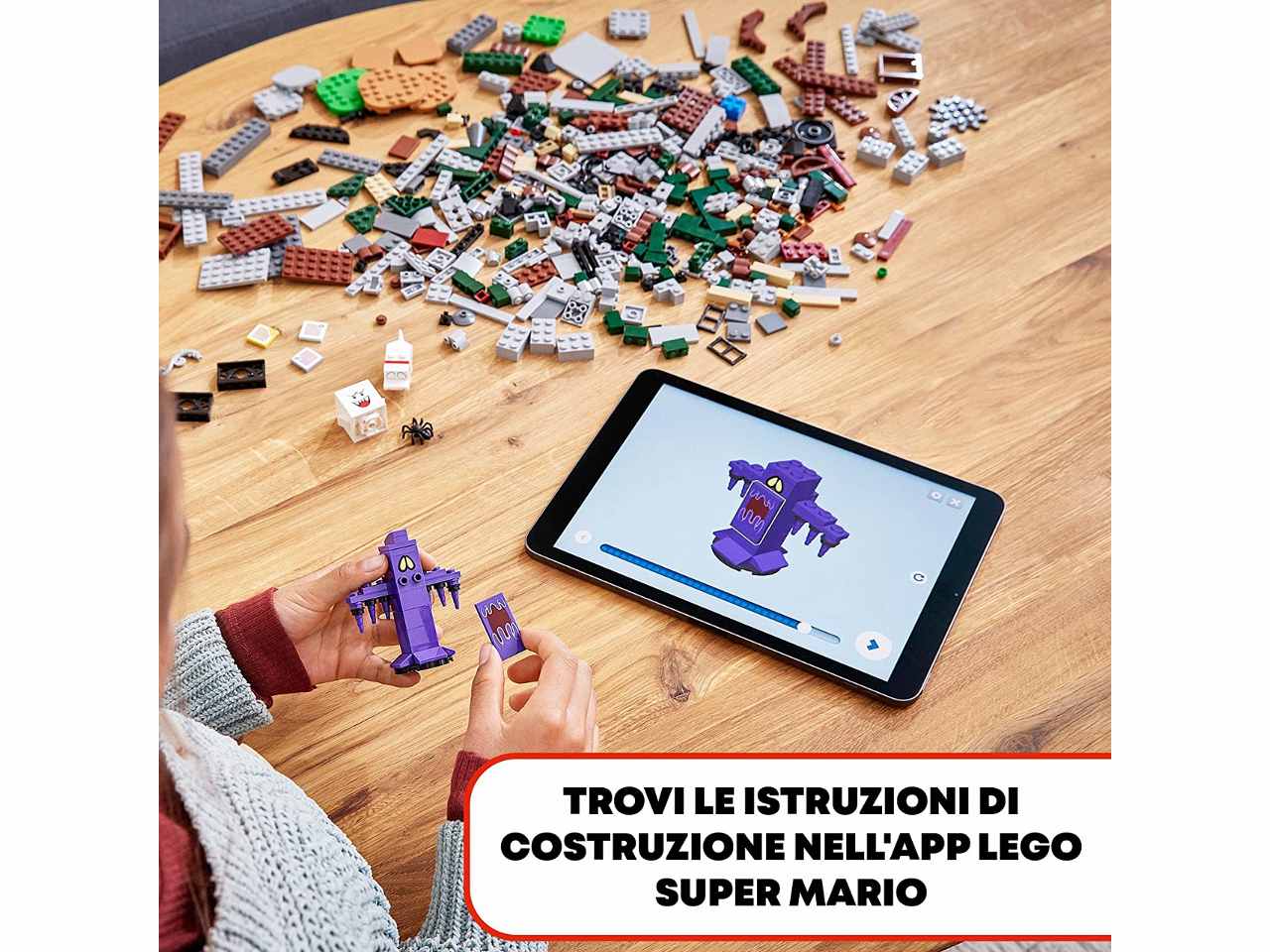 Lego super mario atrio di luigi 71399