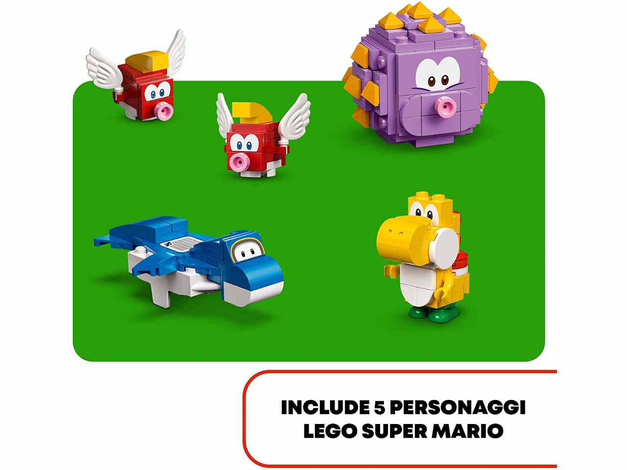 Lego super mario spiaggia del ricciospino 71400