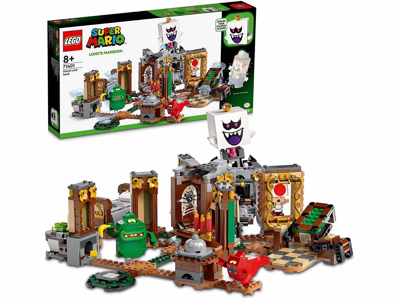 Lego super mario caccia ai fantasmi 71401