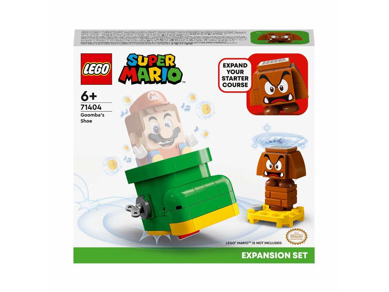 Lego super mario pack espansione scarpa del goomba