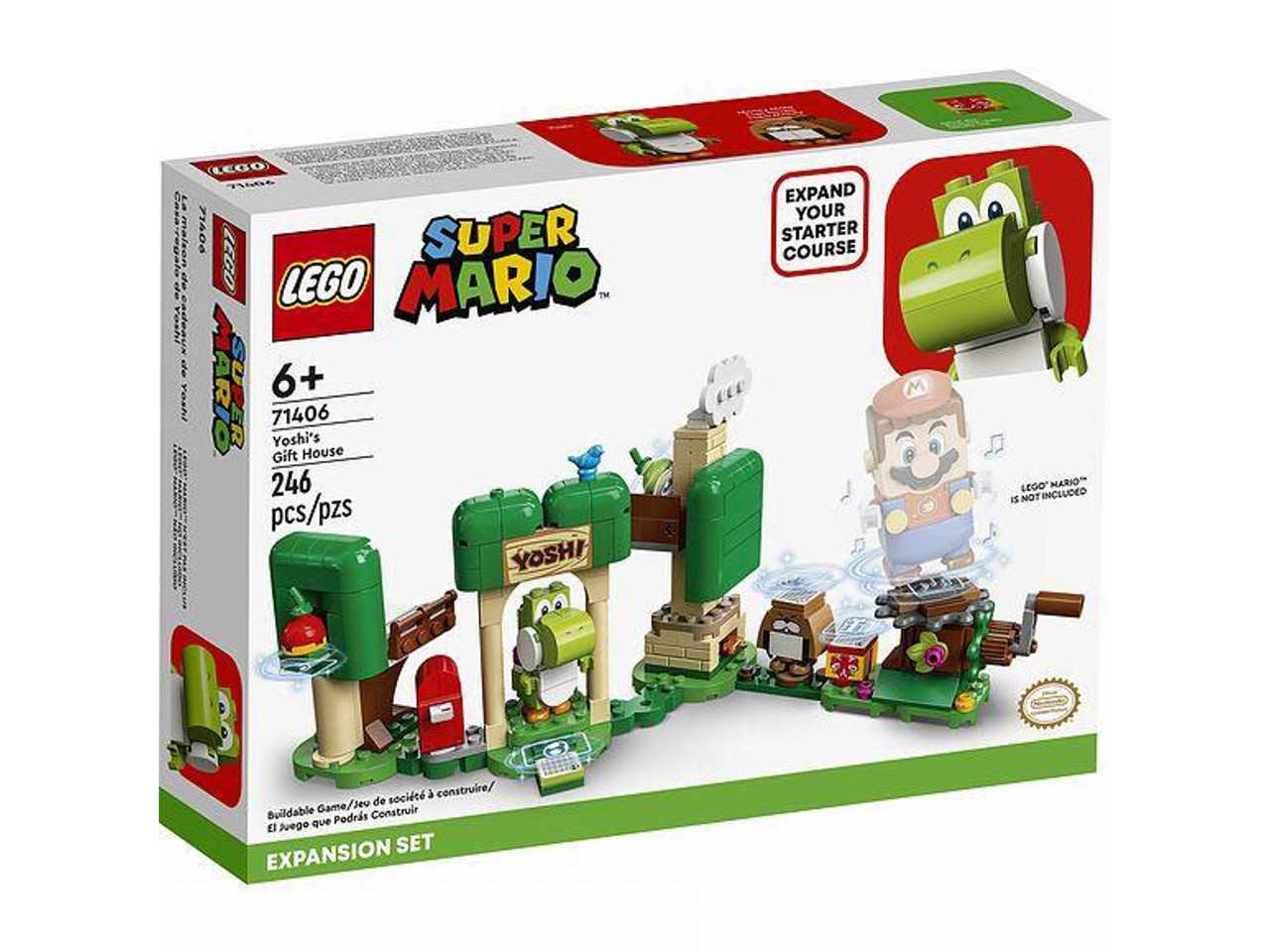 Lego super mario pack espansione casa dei regali di yoshi