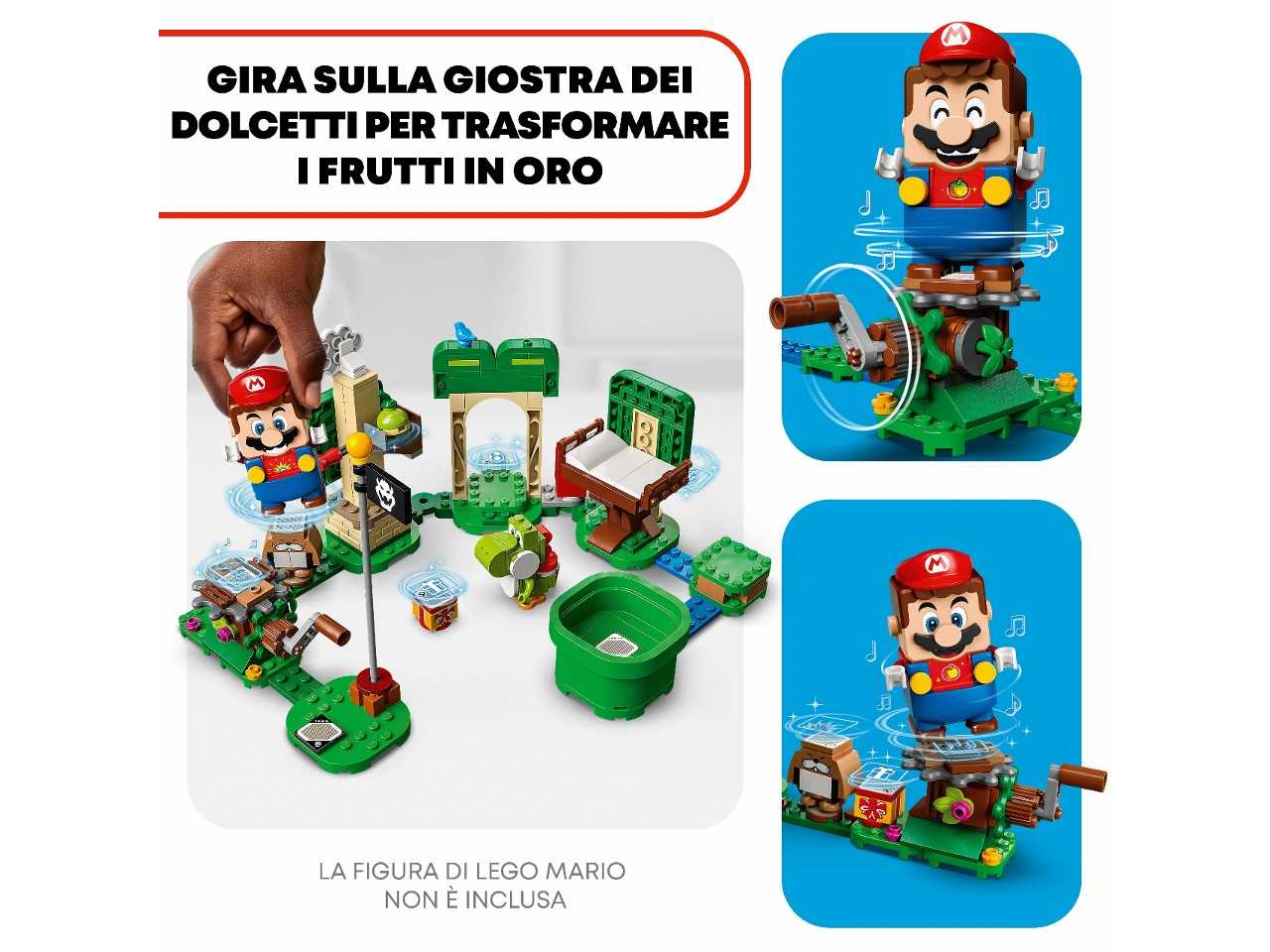 Lego super mario pack espansione casa dei regali di yoshi