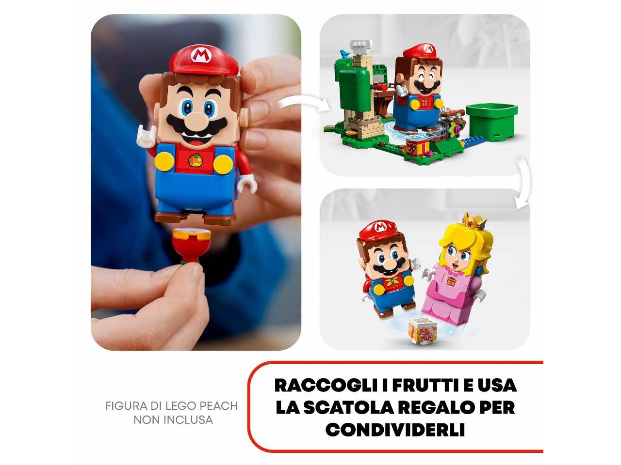 Lego super mario pack espansione casa dei regali di yoshi