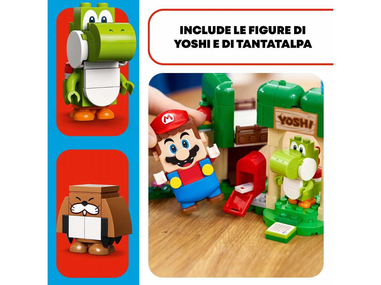 Lego super mario pack espansione casa dei regali di yoshi