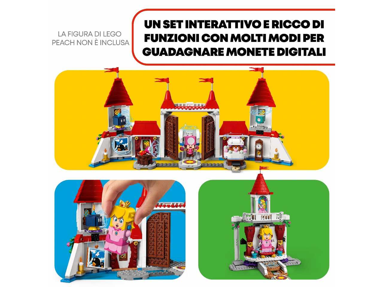 Lego super mario pack espansione castello di peach