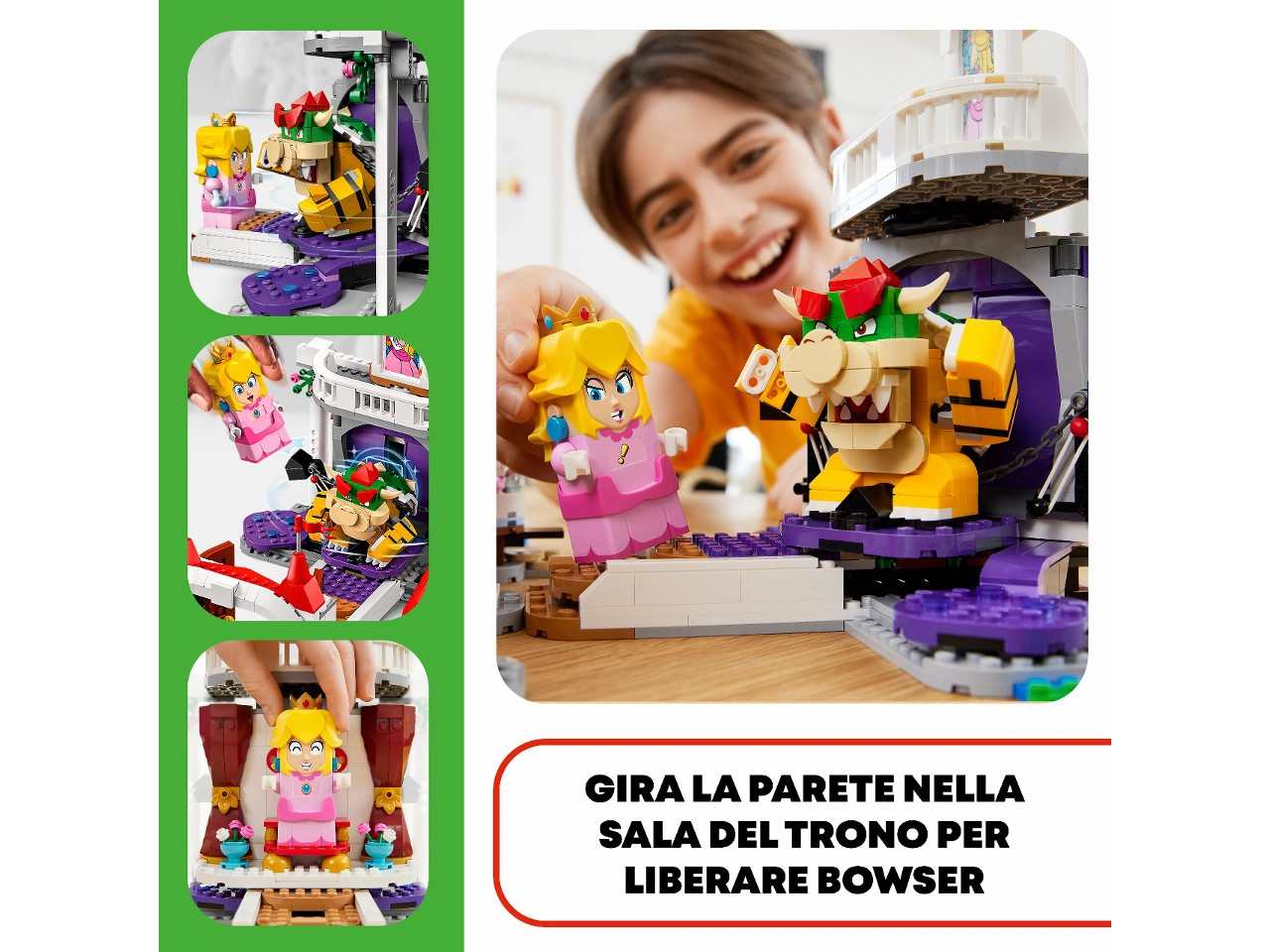 Lego super mario pack espansione castello di peach