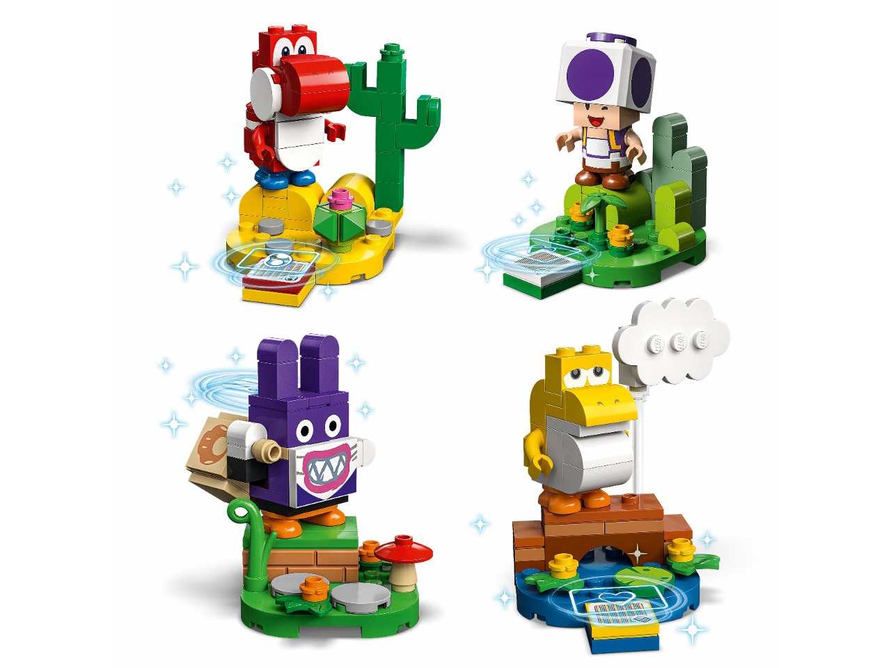 Lego super mario personaggi 5 personaggi