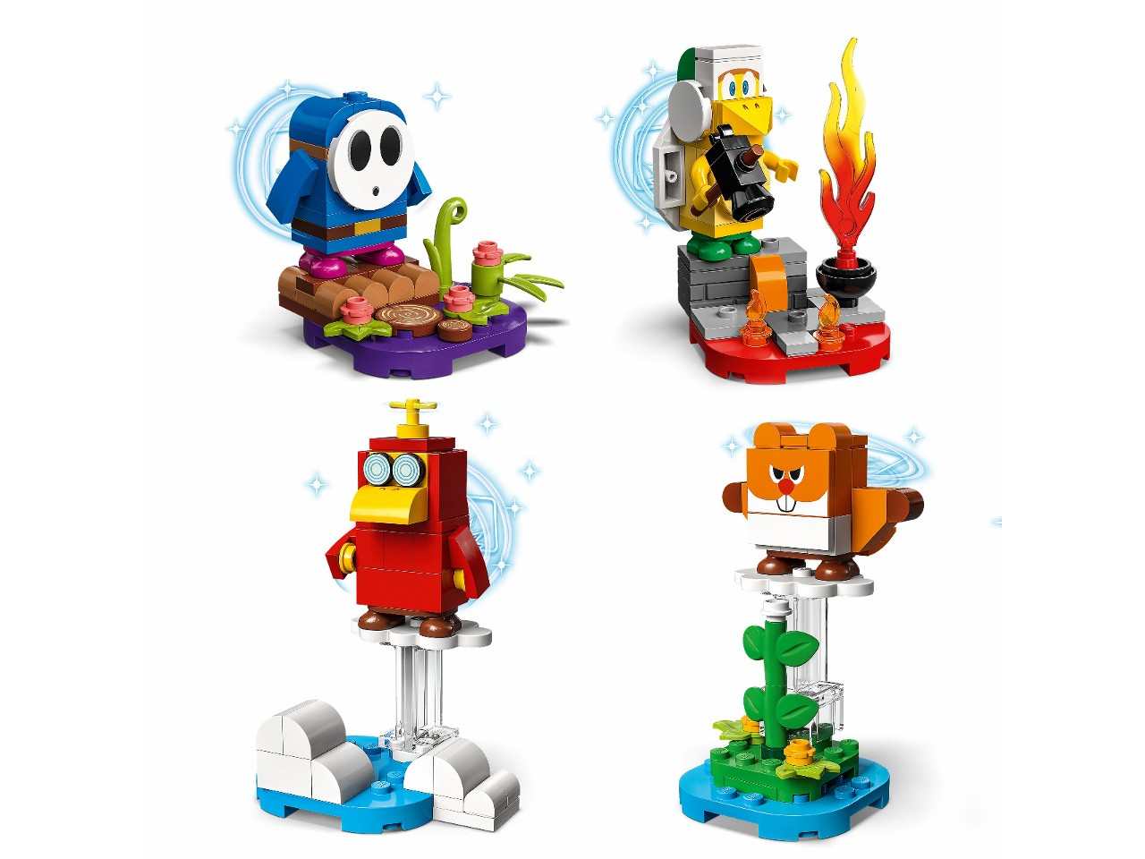 Lego super mario personaggi 5 personaggi
