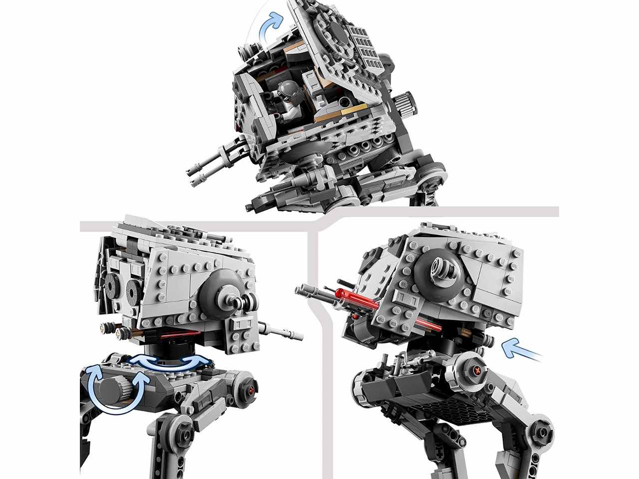 Lego star wars at-st di hoth 75322