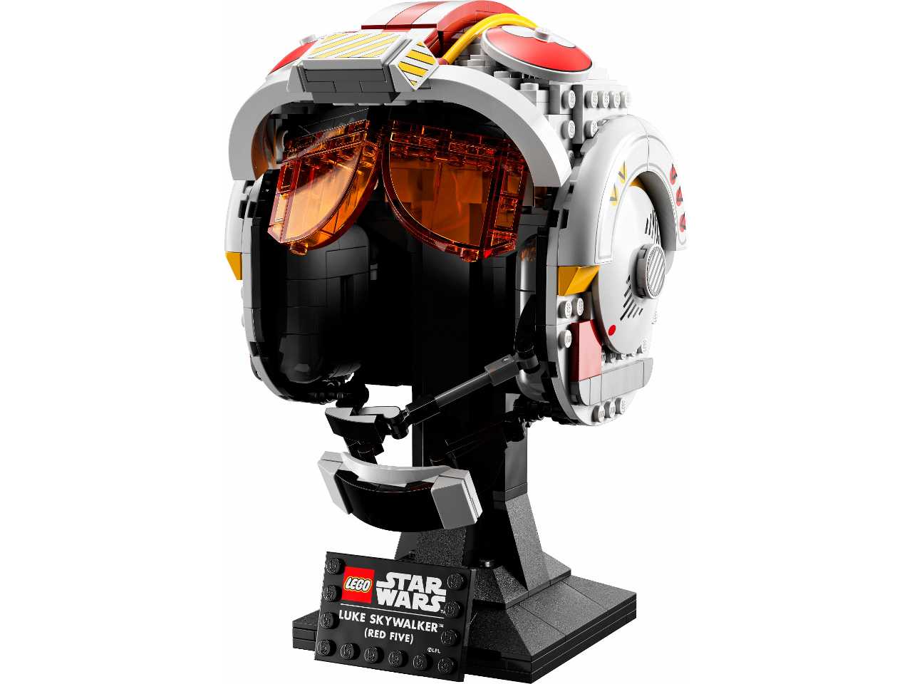 Lego casco di luke skywalker (red five).