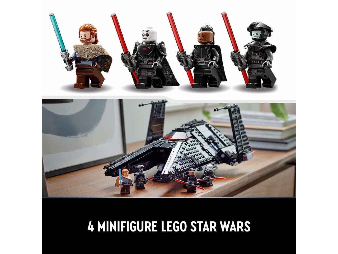 Lego star wars trasporto dell'inquisitore scythe