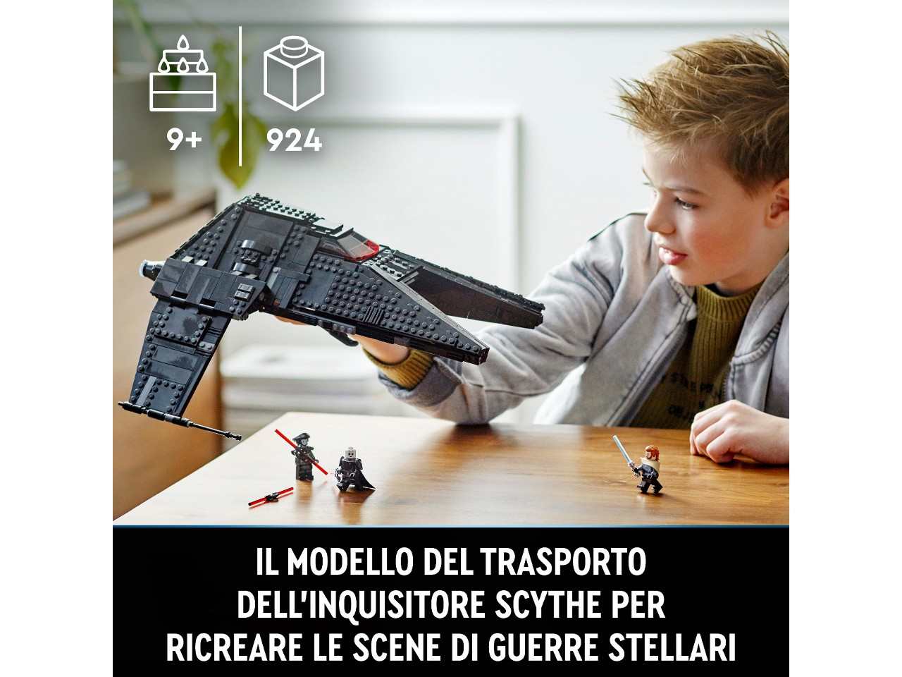 Lego star wars trasporto dell'inquisitore scythe