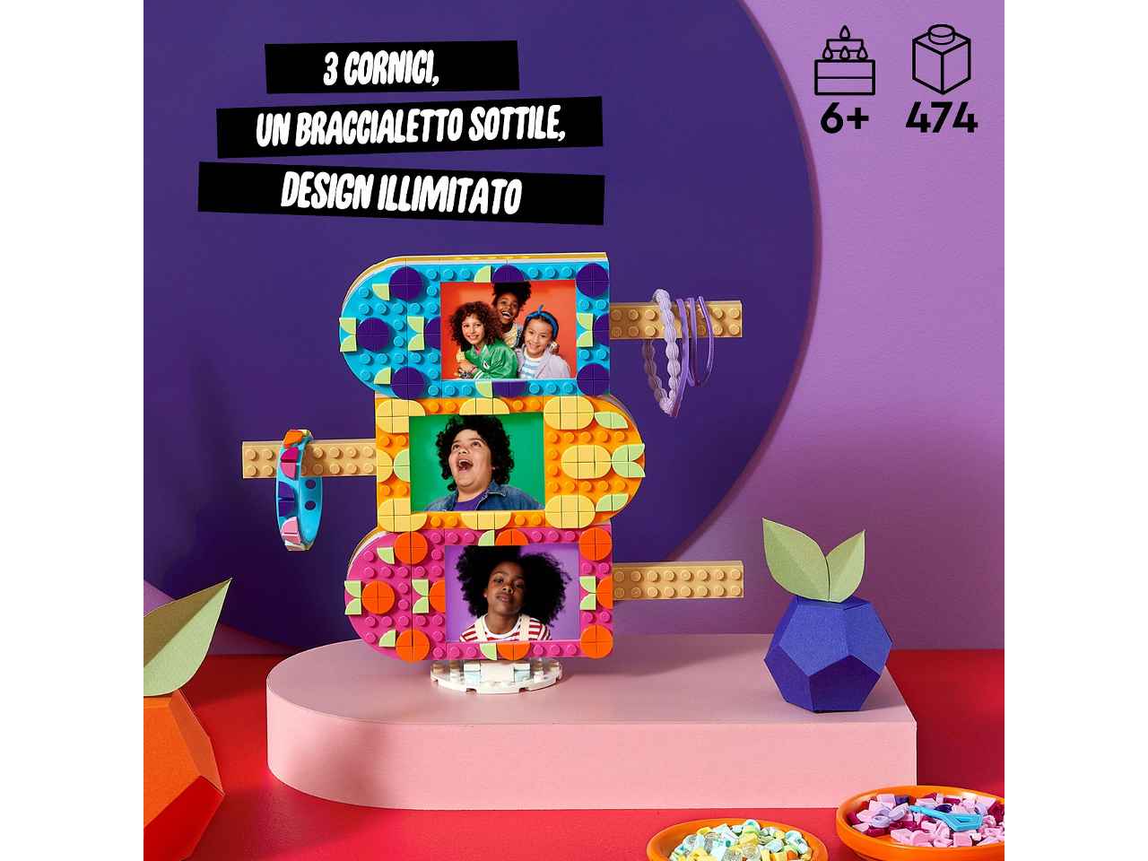 Lego dots cornici e bracc.gelato 41956