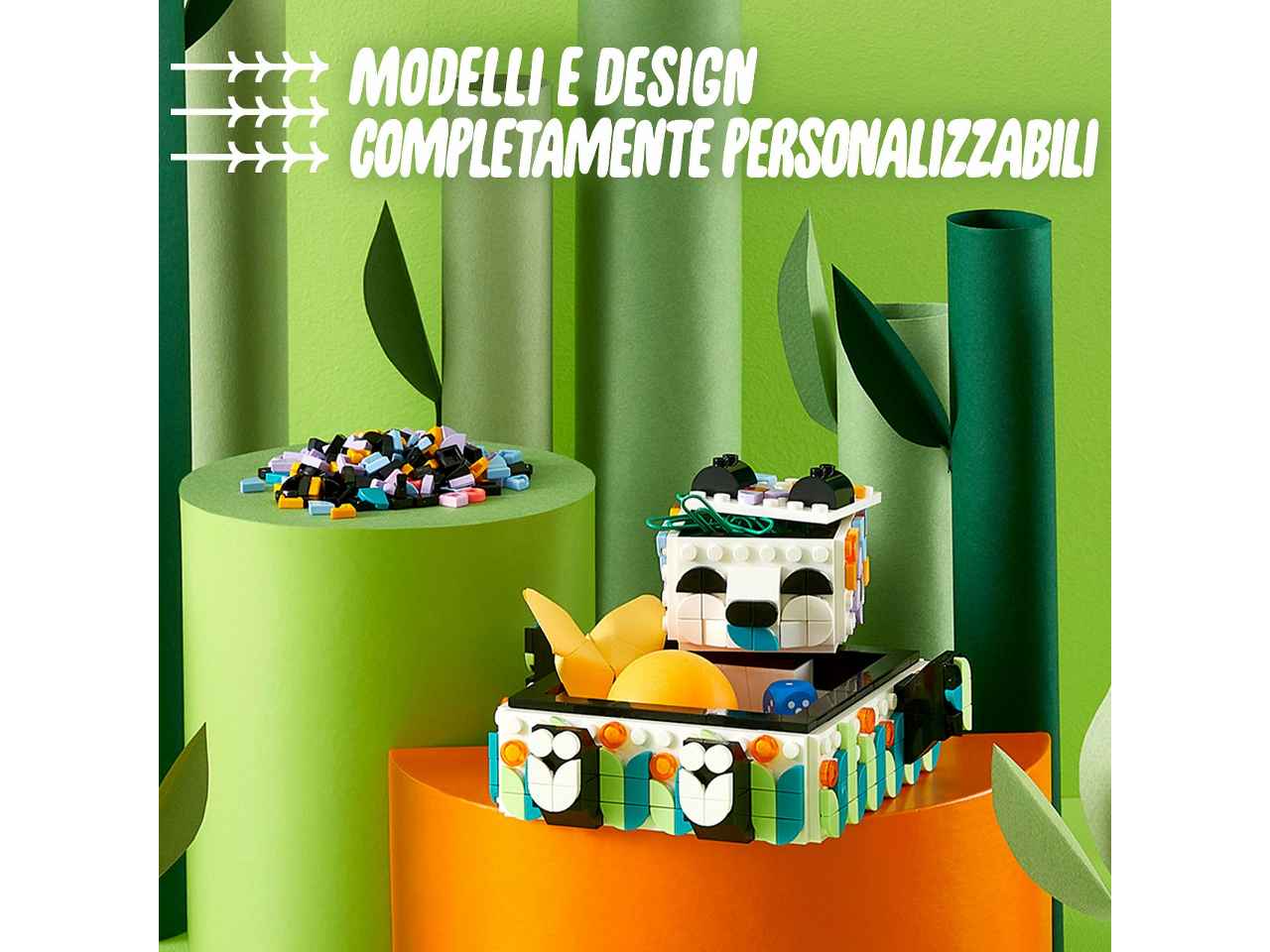 Lego dots simpatico panda p.oggetti 41959
