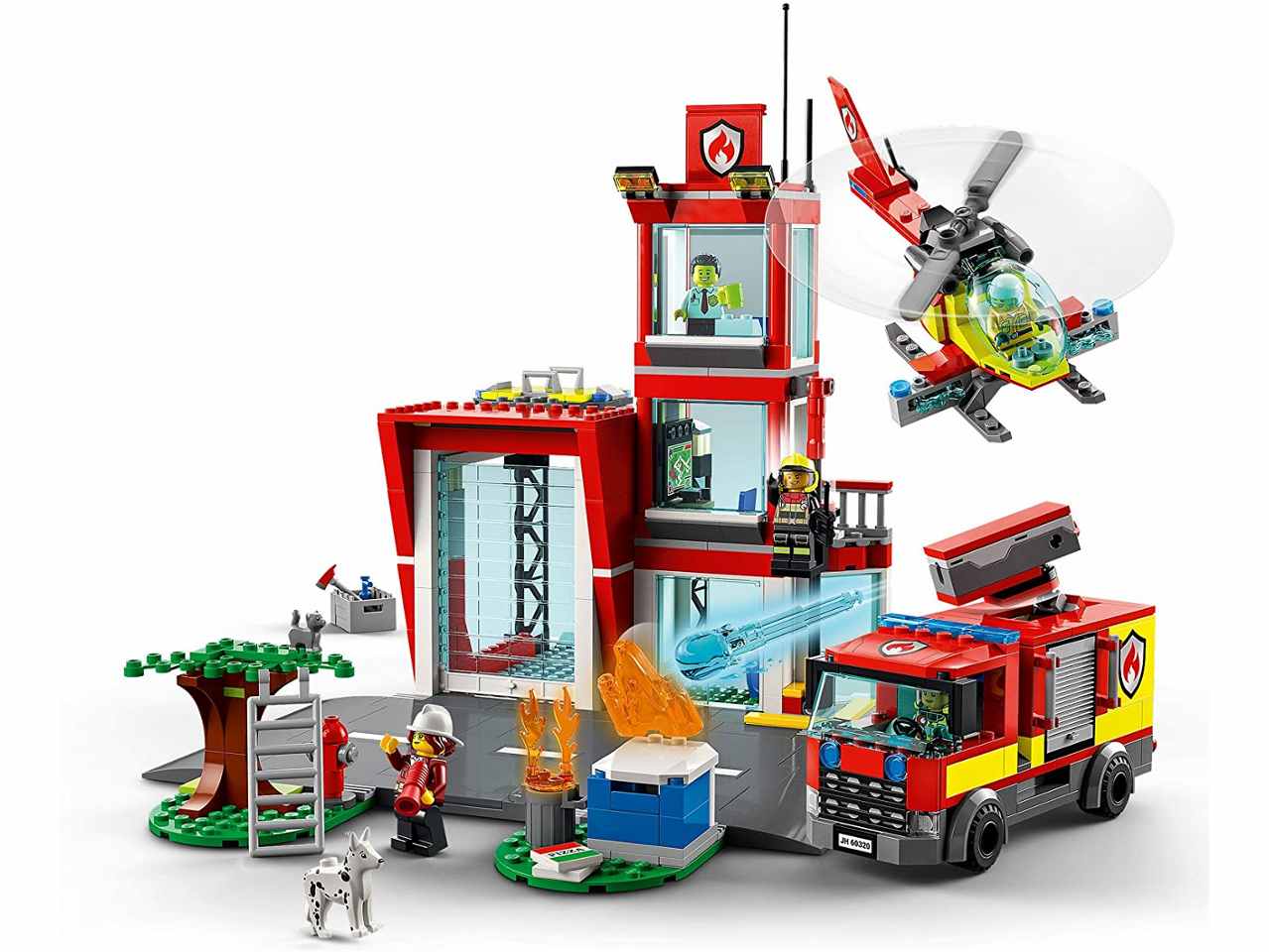 Lego city caserma dei pompieri 60320