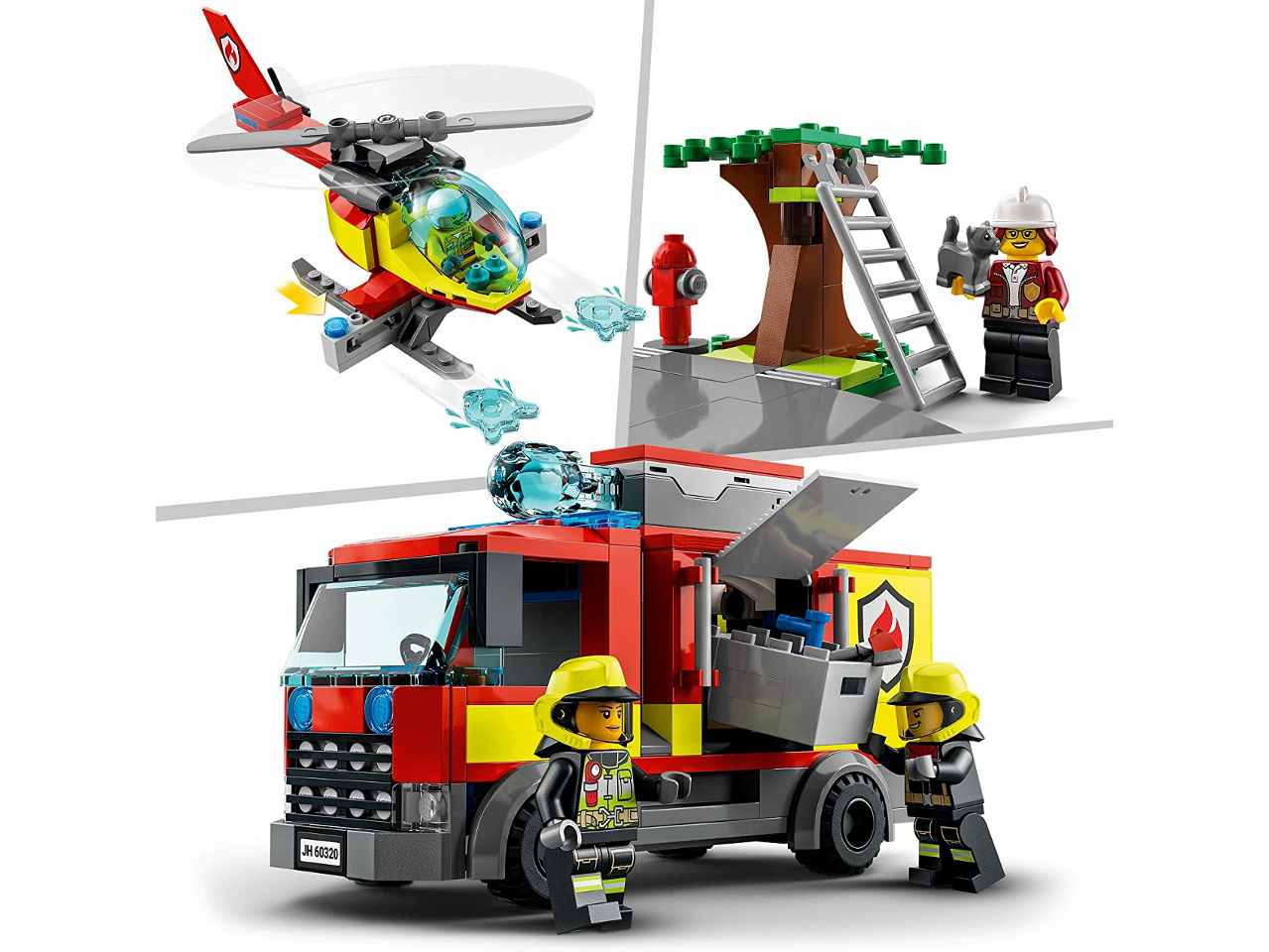 Lego city caserma dei pompieri 60320