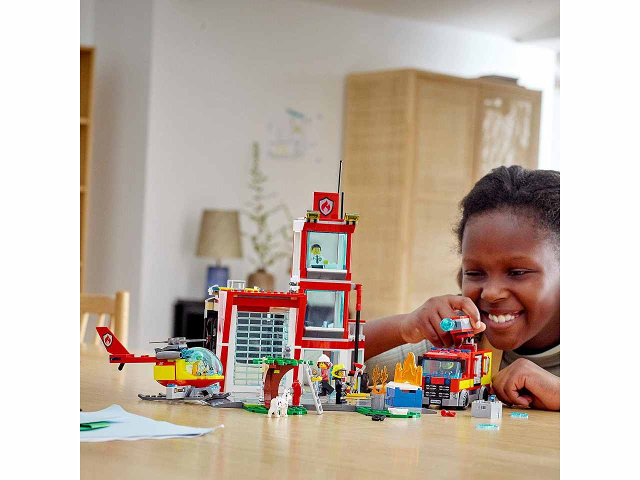Lego city caserma dei pompieri 60320