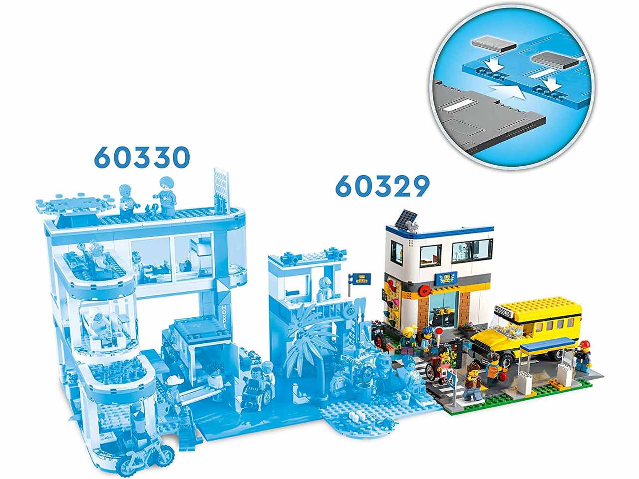 Lego city giorno di scuola 60329