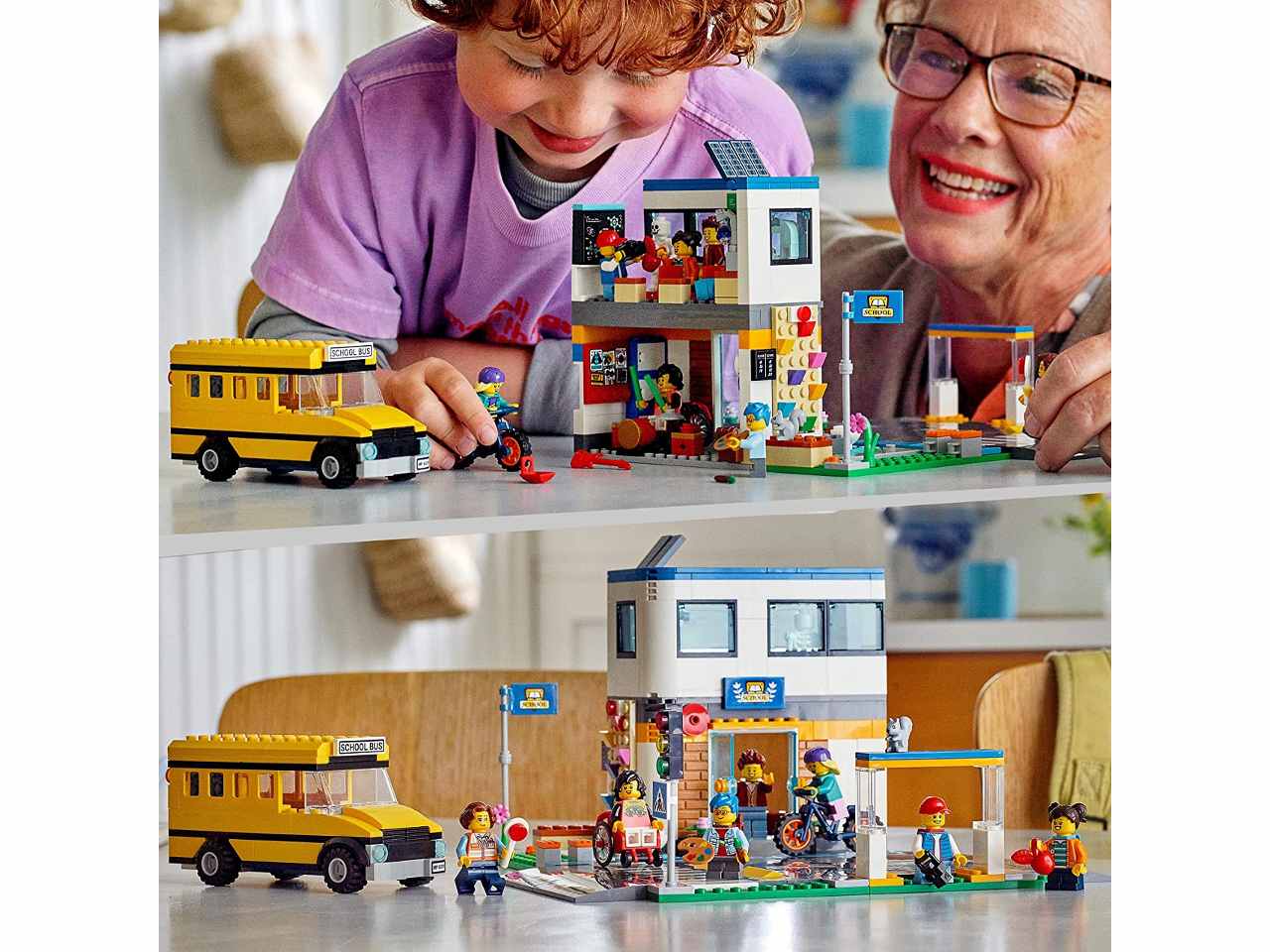 Lego city giorno di scuola 60329