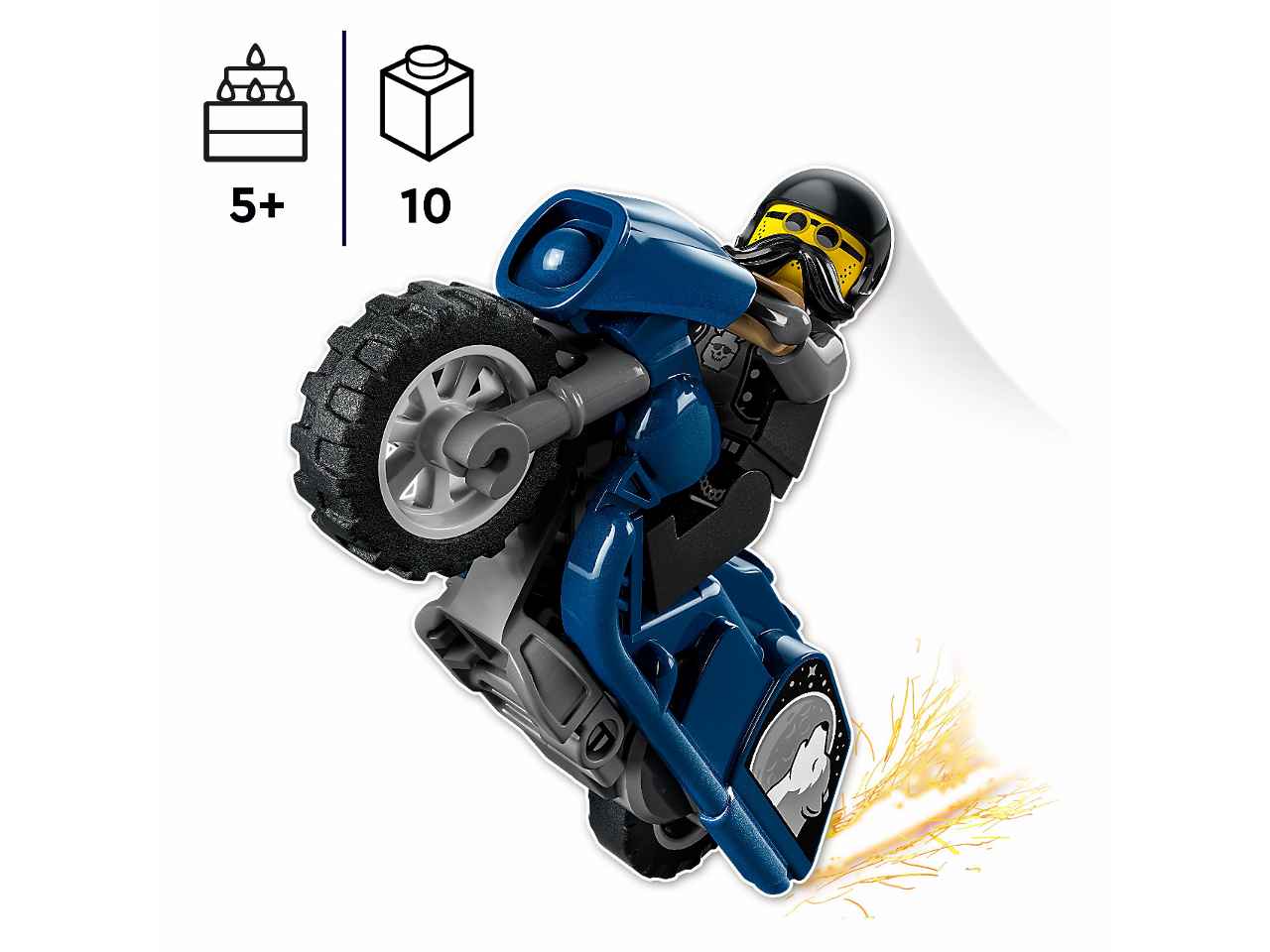 Lego city stunt bike da touring 60331
