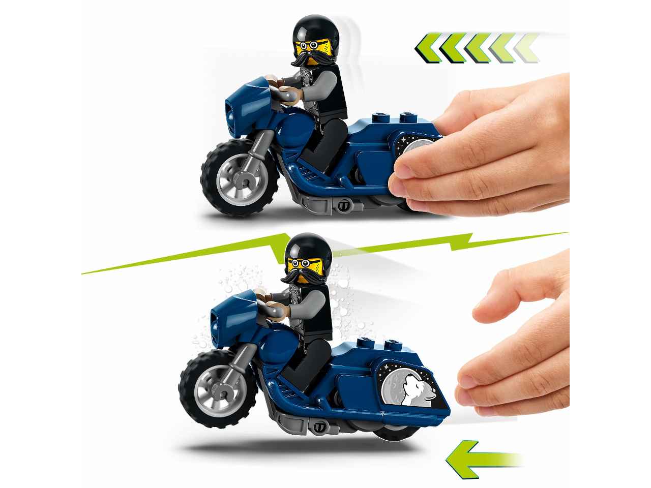 Lego city stunt bike da touring 60331