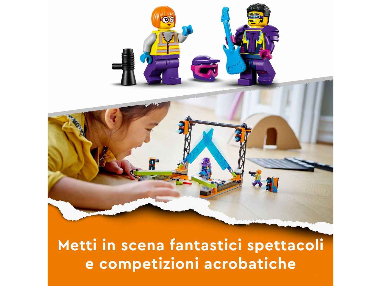 Lego city sfida acrob.delle lame 60340
