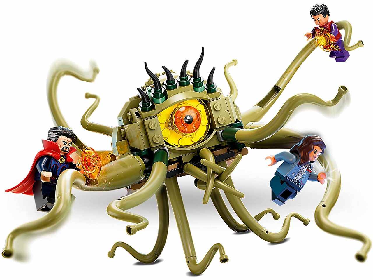 Lego marvel faccia a faccia c/gargantos 76205
