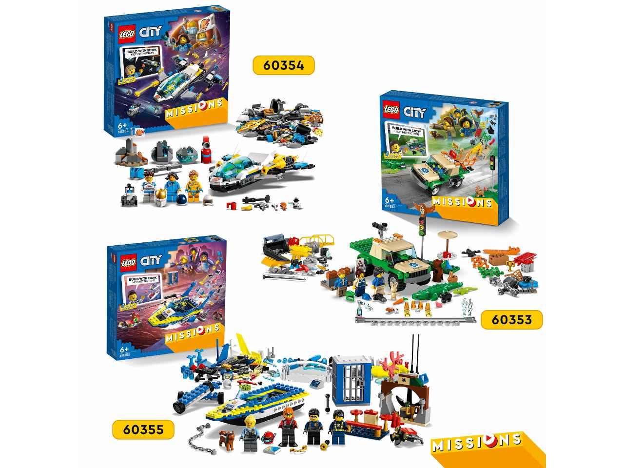Lego city missioni di salv.animale60353