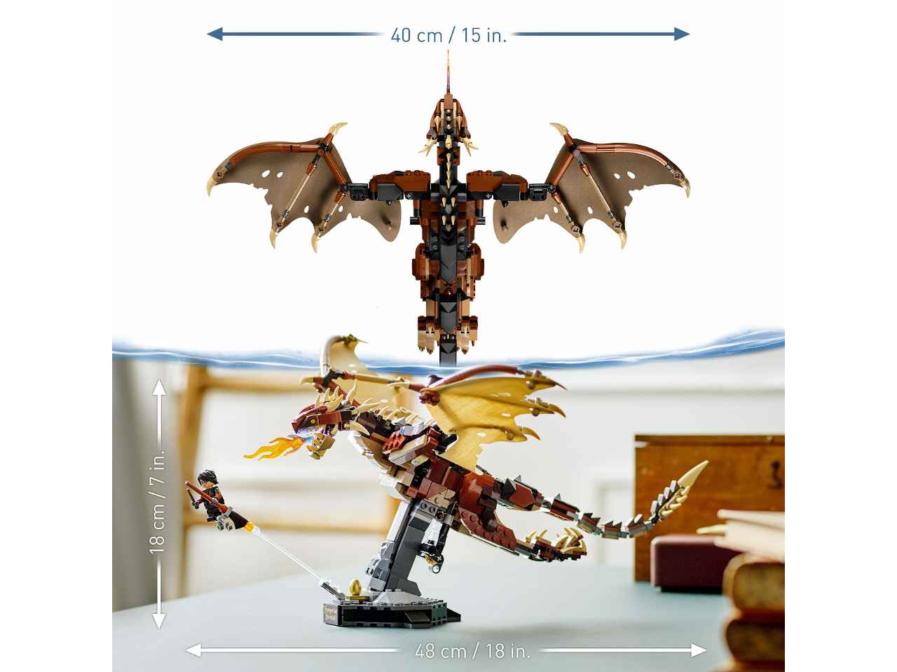 Lego harry potter ungaro spinato 76406