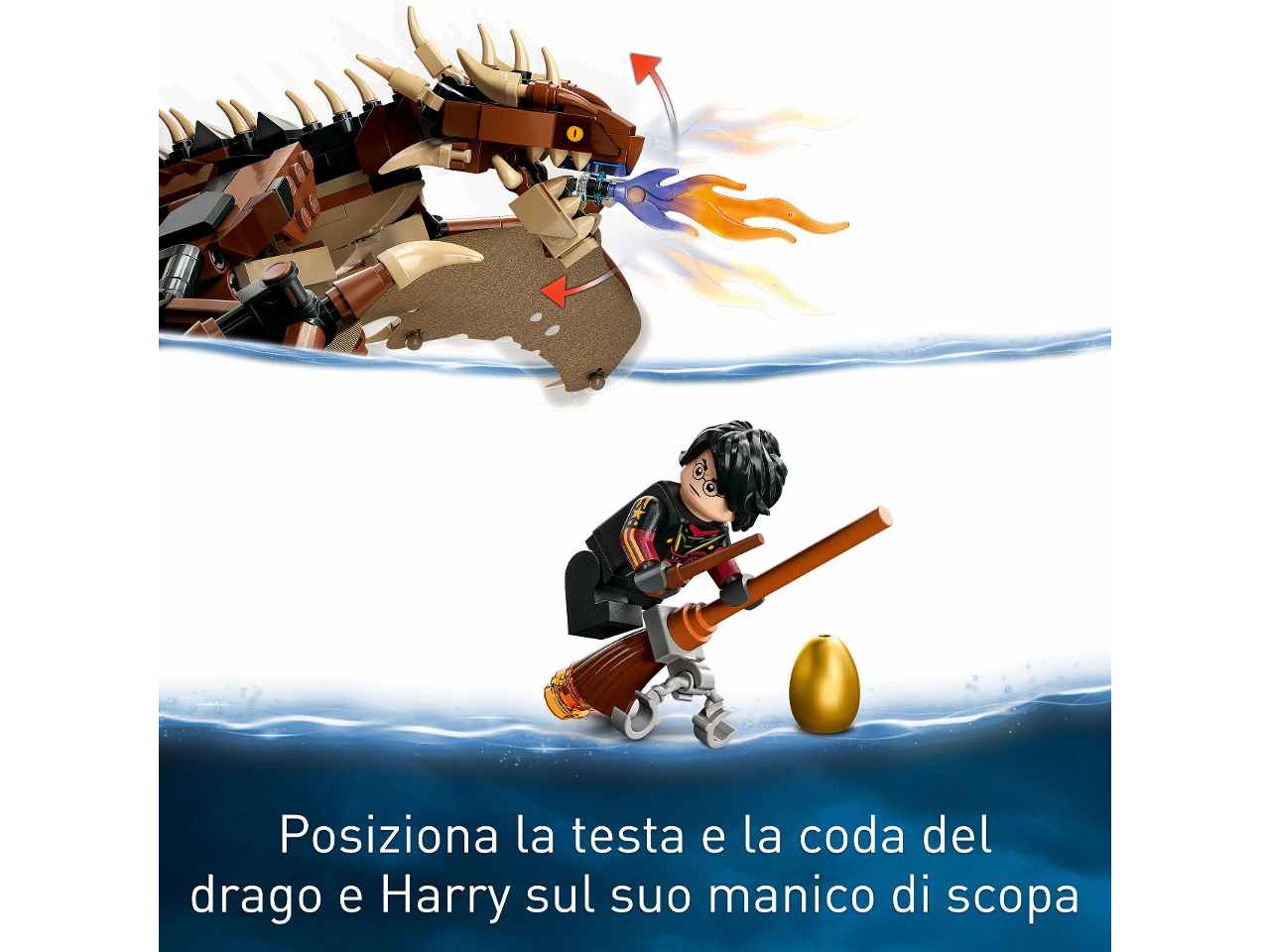 Lego harry potter ungaro spinato 76406