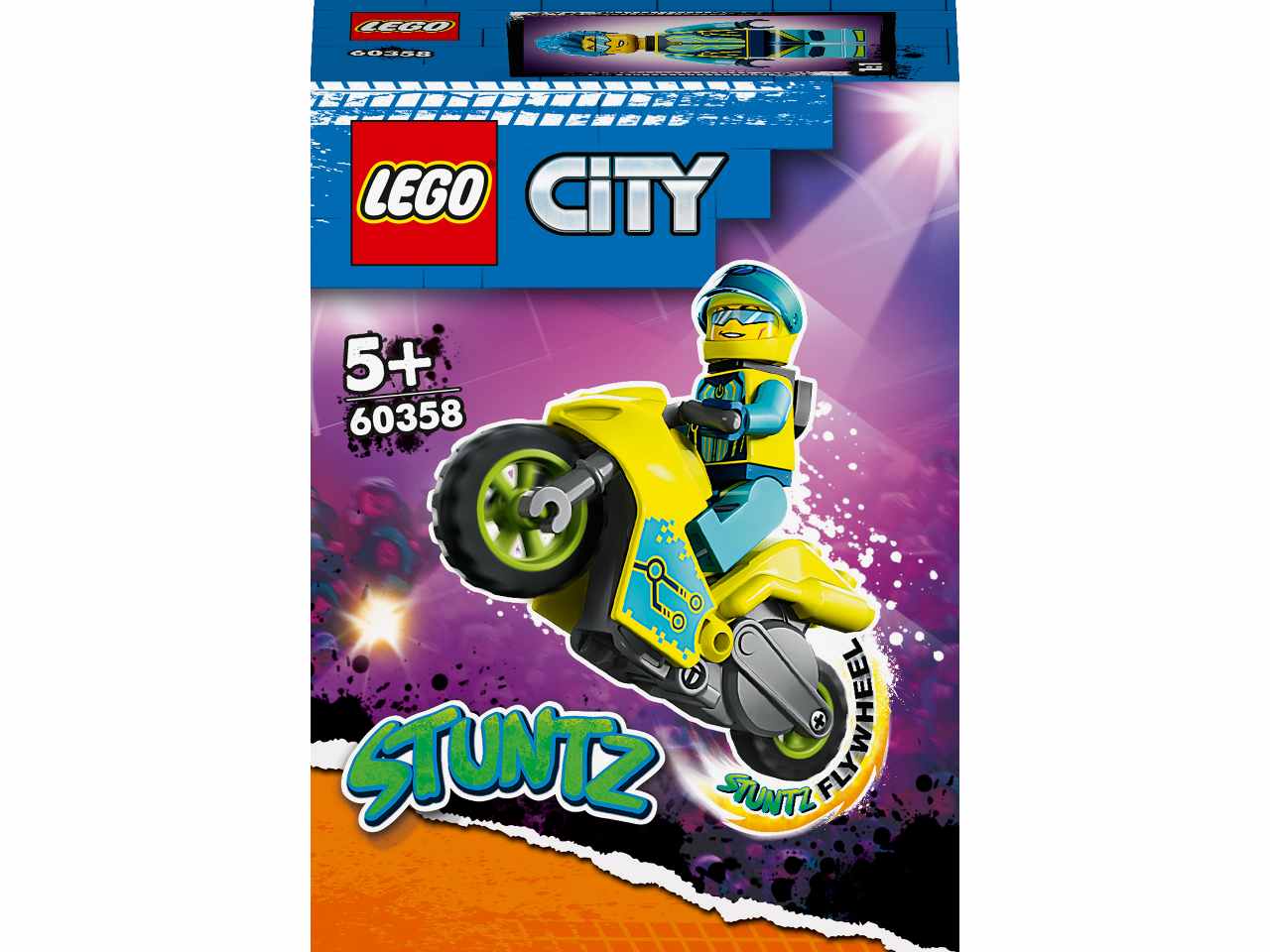 Lego city stuntz cyber stunt bike