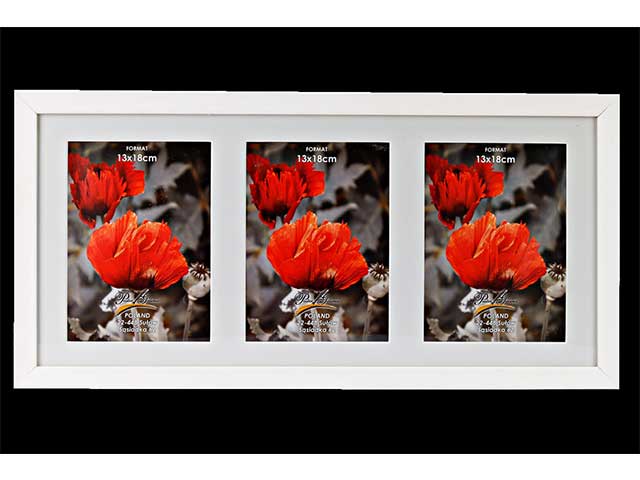 p.foto legno 3 posti 13x18cm pg55797