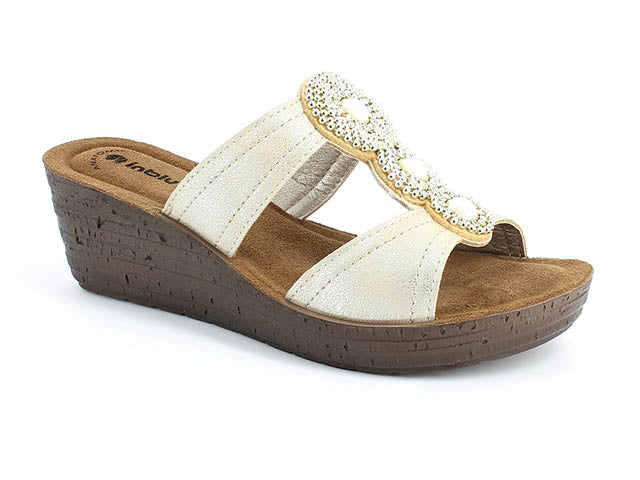 ciabatte a fascia donna beige taglia 35-41