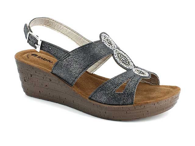 ciabatte a fascia donna nero taglia 35-41
