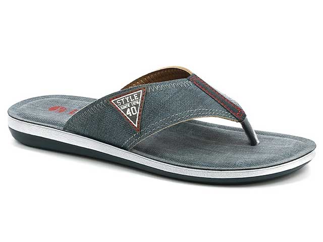 infradito uomo jeans in jeans taglia 40-46