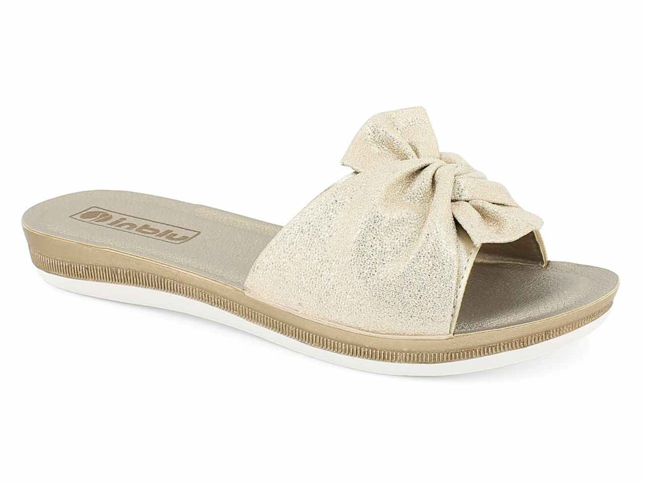 Ciabatta donna bianca tg.35-41 platino ba000042