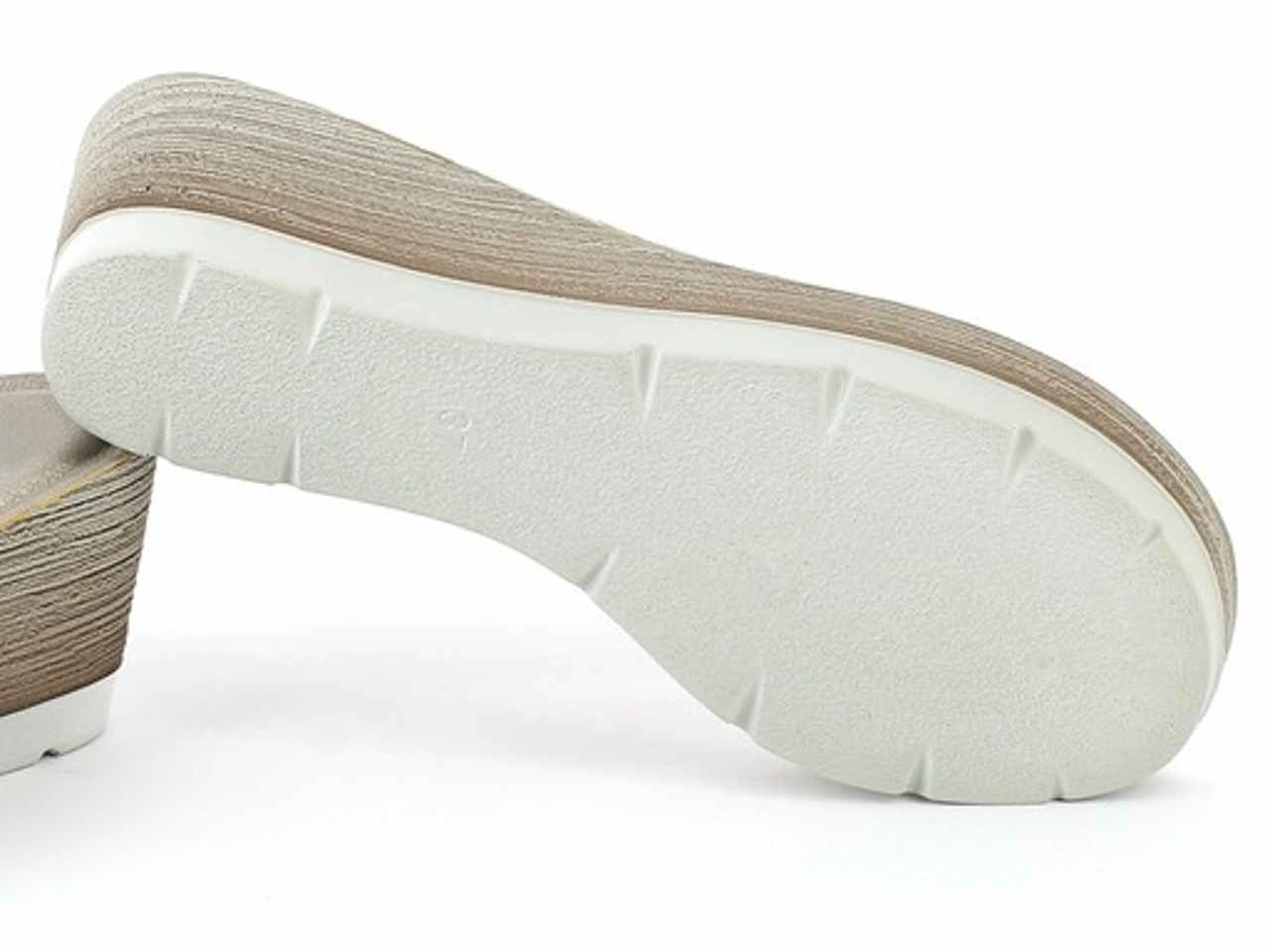 Ciabatte a fascia donna elice sabbia beige taglia 35-41