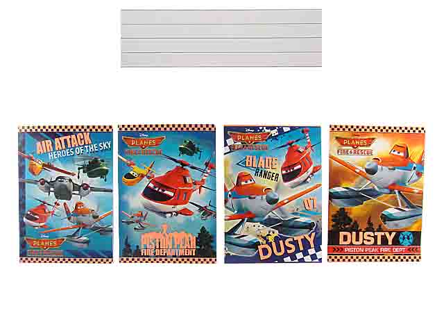 Planes quaderno maxi rigatura 1r