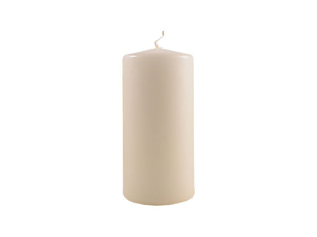 candela moccolo 15x7cm ecru 150/70
