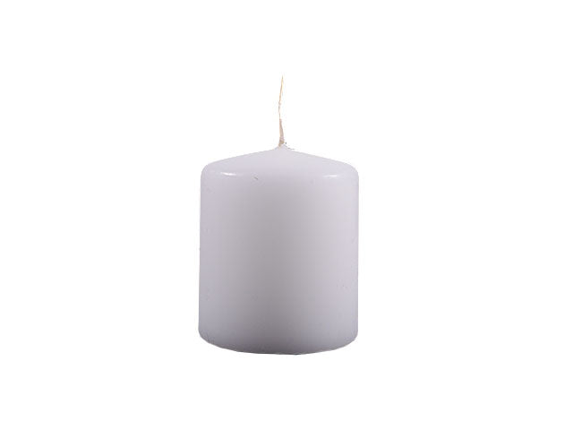 candela moccolo 7x5,8cm bianca 70/58