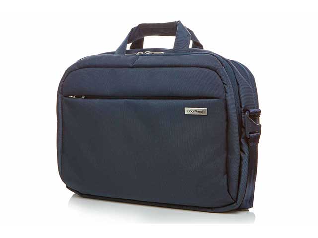 borsa per computer blu