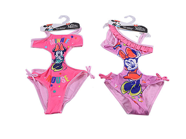 Costume da bagno bimba trikini 3-8 anni minnie