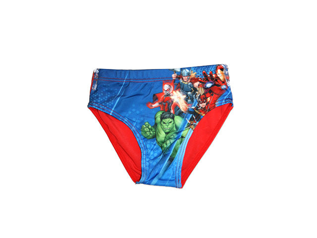 Costume da bagno bimbo slip 3-8 anni avengers