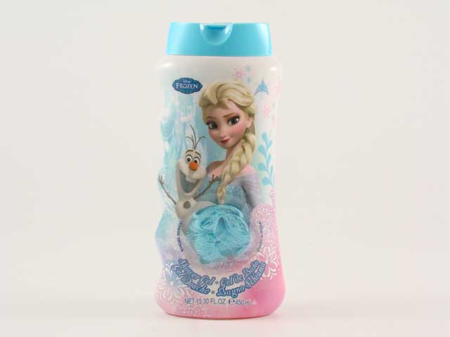 Frozen bagno doccia+spugna 450ml 6327