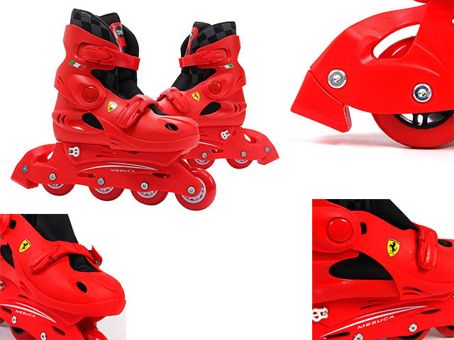 ferrari pattini 29-32 rossi 045066 #