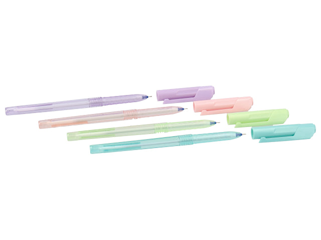 Penna sfera 4pz inchiostro blu